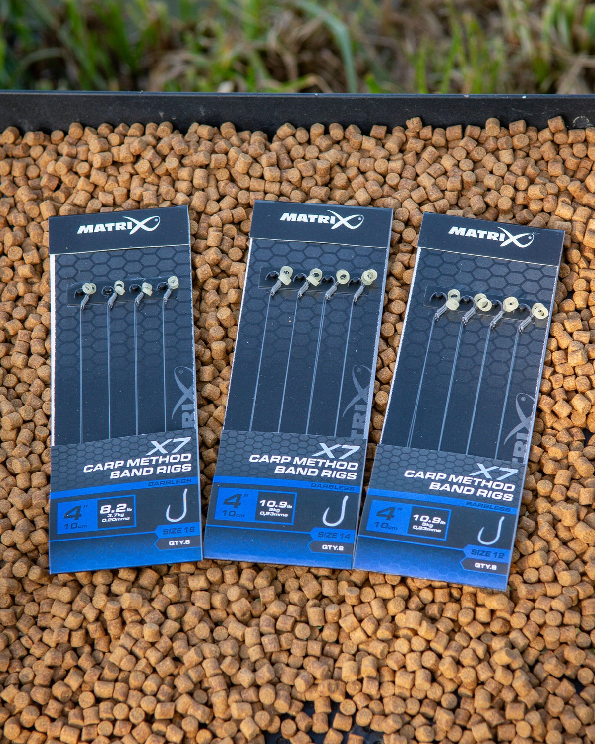 Matrix X7 Carp Method 10cm Band Rigs