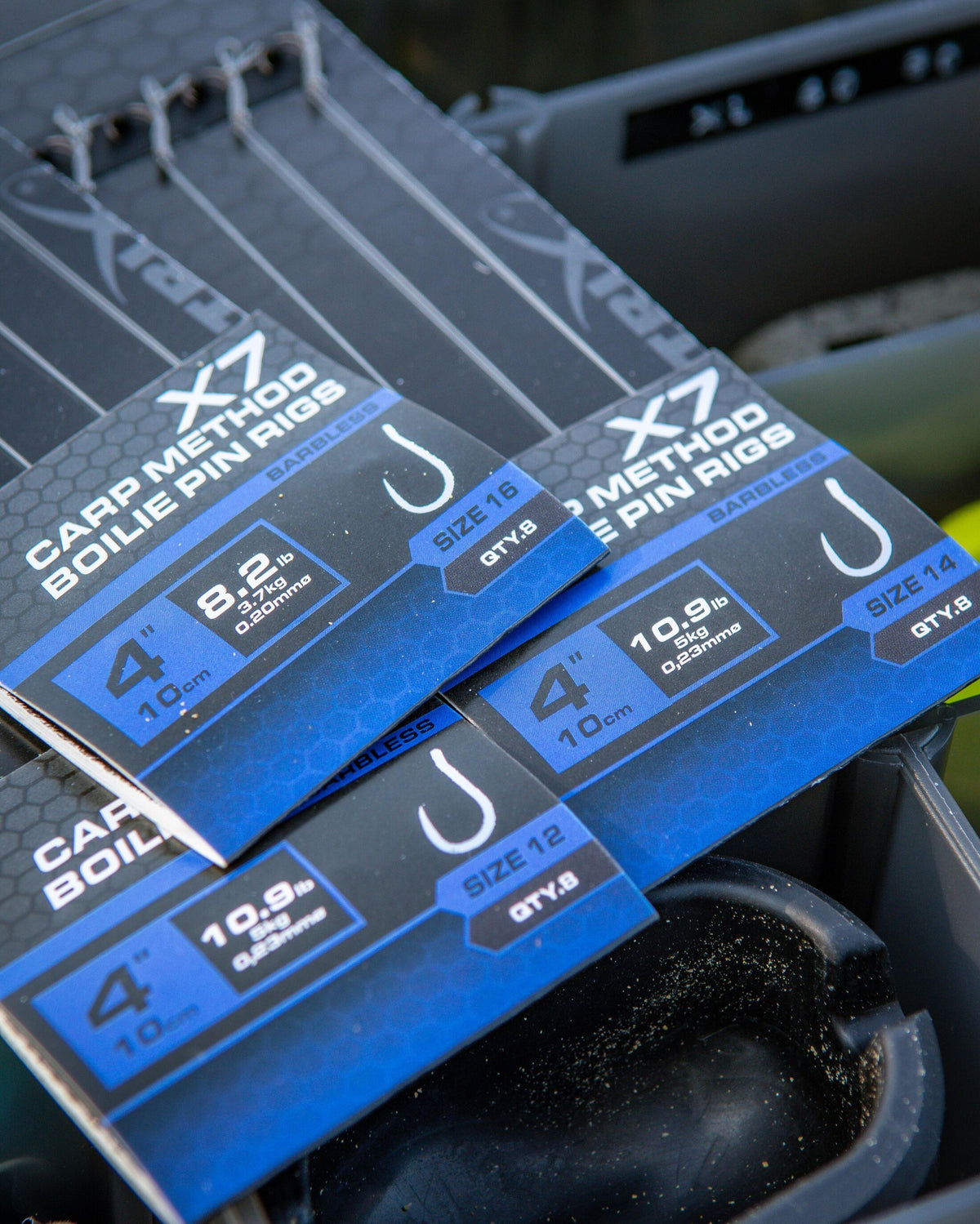 Matrix X7 Carp Method 10cm Boilie Pin Rigs