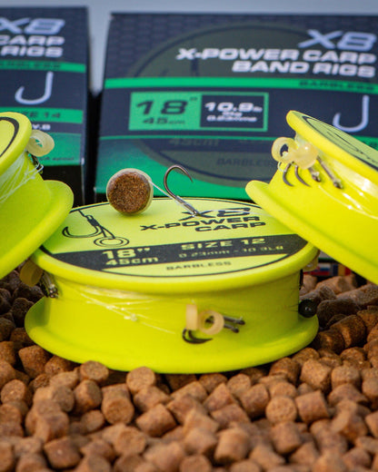 Matrix X8 X-Power Carp 45cm Band Rigs