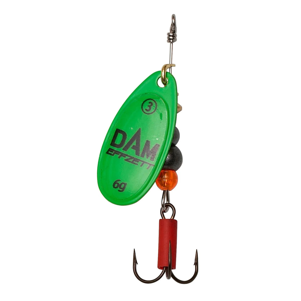 DAM Effzett Fluo Spinner No 4 - 10 gram