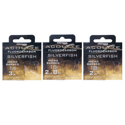 Drennan Acolyte Silverfish - Hooks to Fluorocarbon