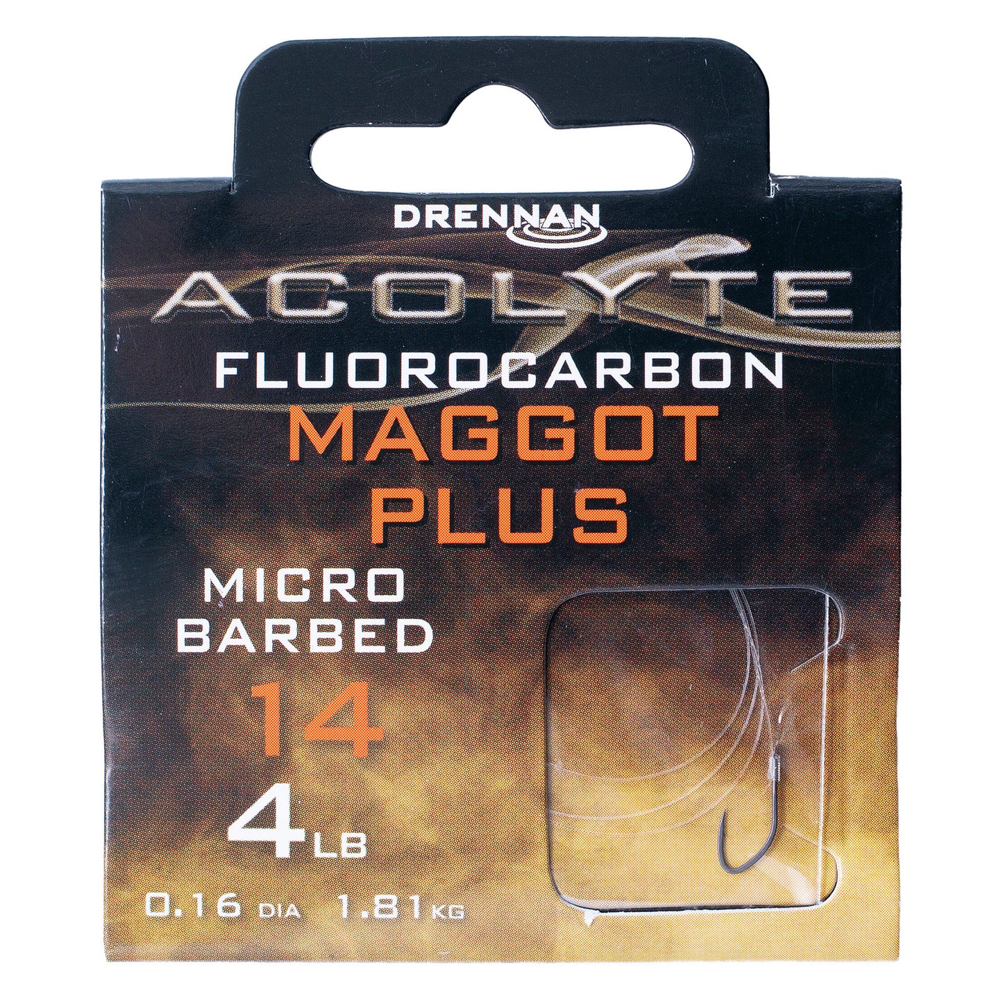 Drennan Acolyte Maggot Plus - Hooks to Fluorocarbon