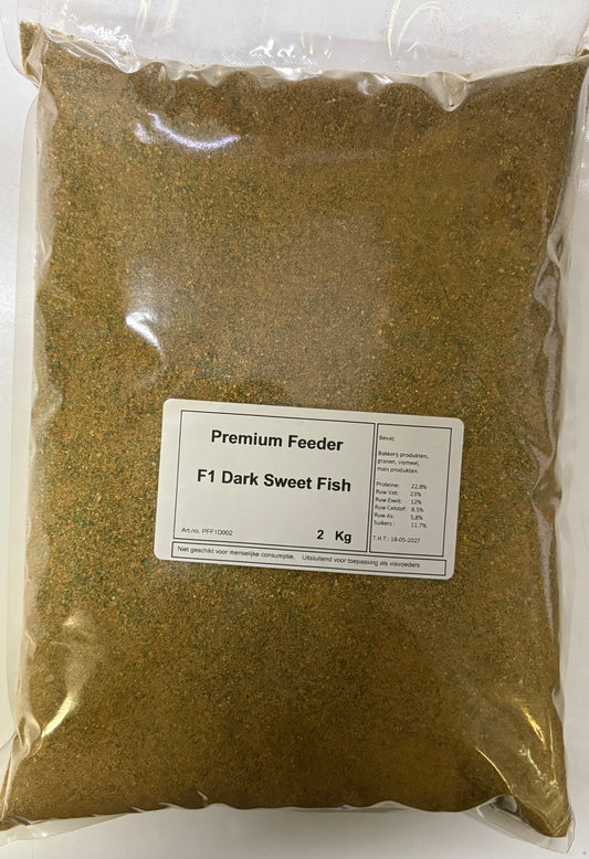 Premium Feeder F1 Dark Sweet Fish 2 kg