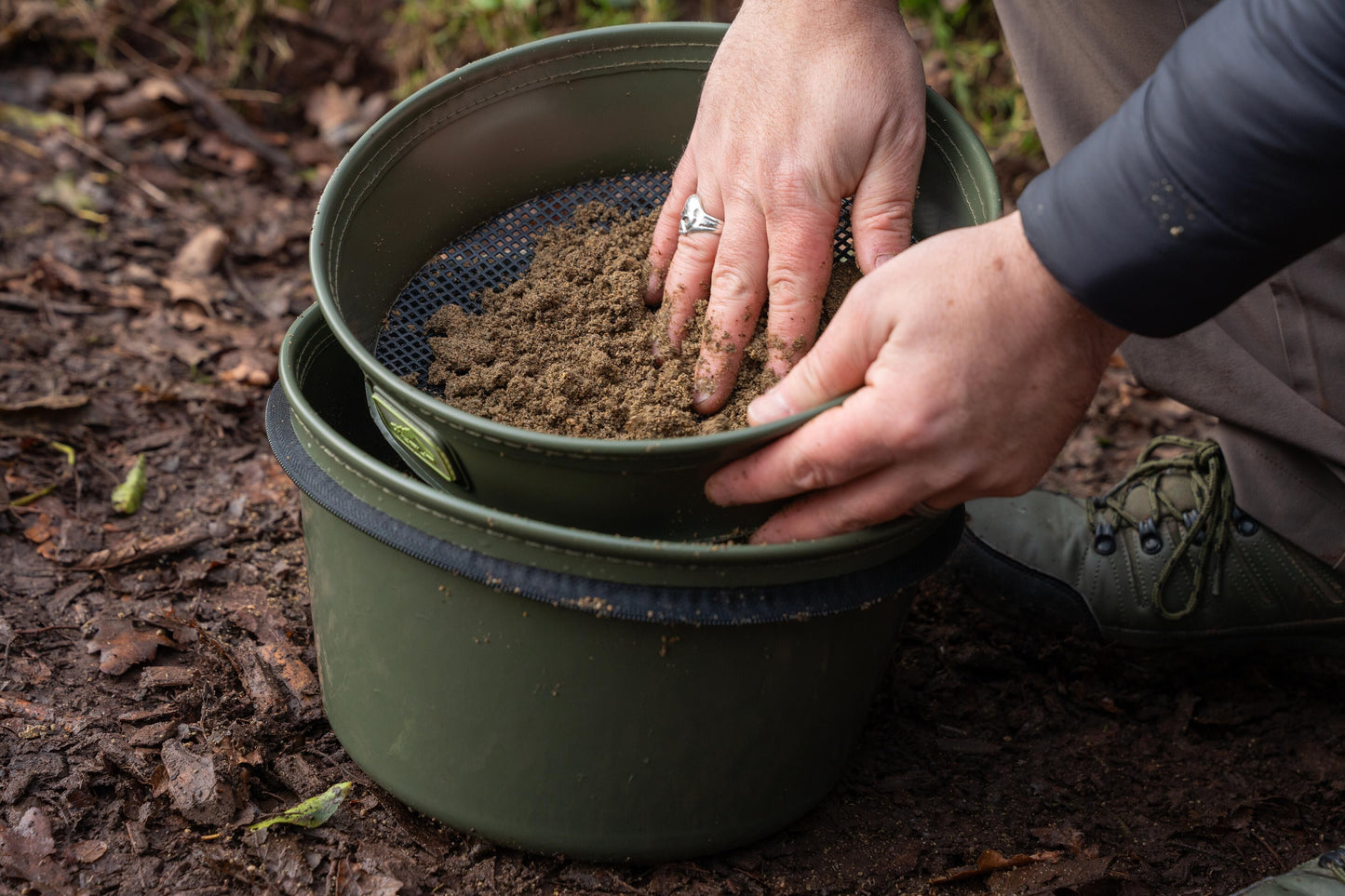 Korum EVA Solid Groundbait & Riddle Bowl Deep