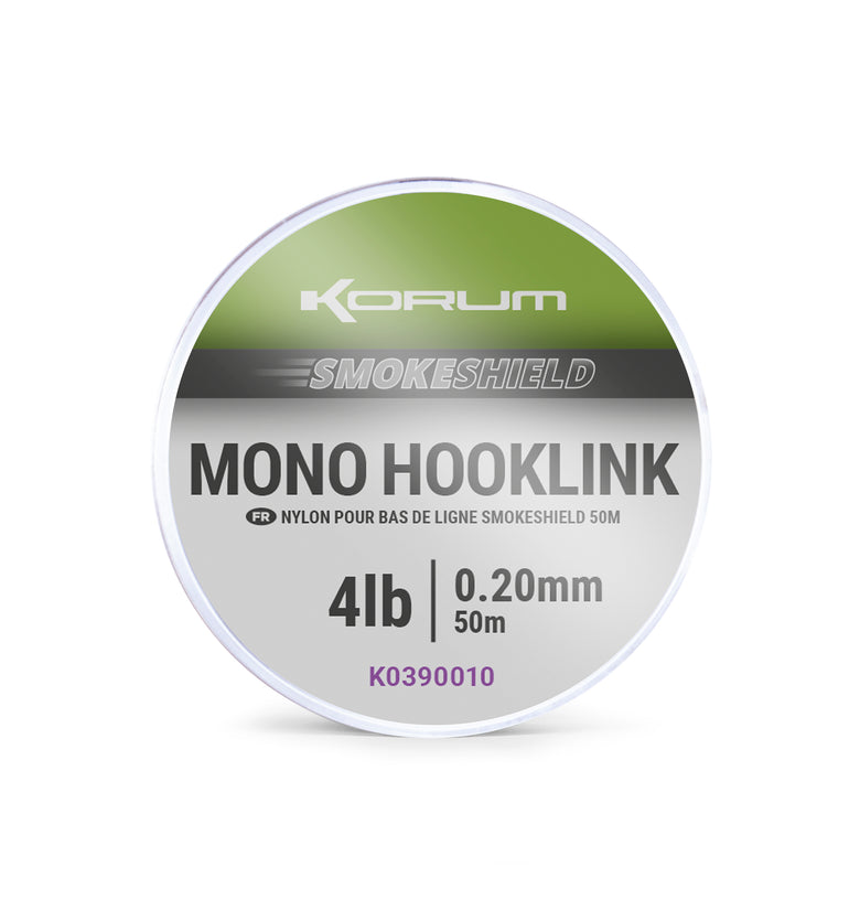 Smokeshield Mono Hooklink - 4Lb/0.20Mm