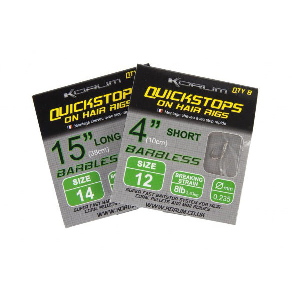 Hair Rigs With Quickstops 15