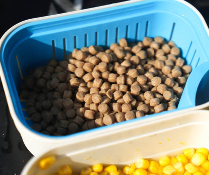 Cresta Bait Tube 600ml Closed Lid + Drain