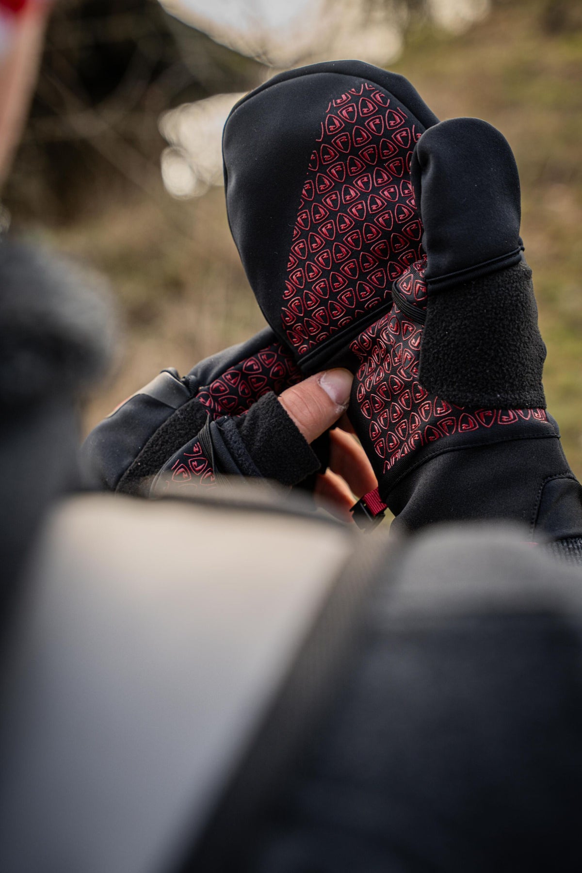 Fox Fingless Mitten Gloves