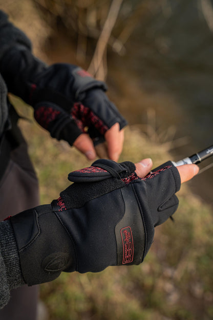 Fox Fingless Mitten Gloves