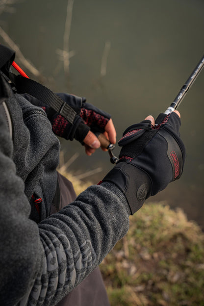 Fox Fingless Mitten Gloves