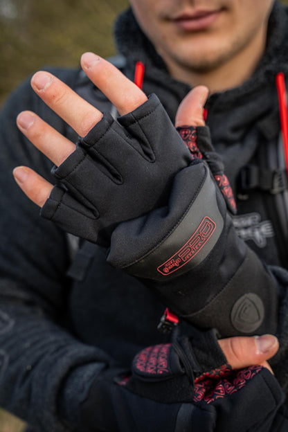 Fox Fingless Mitten Gloves
