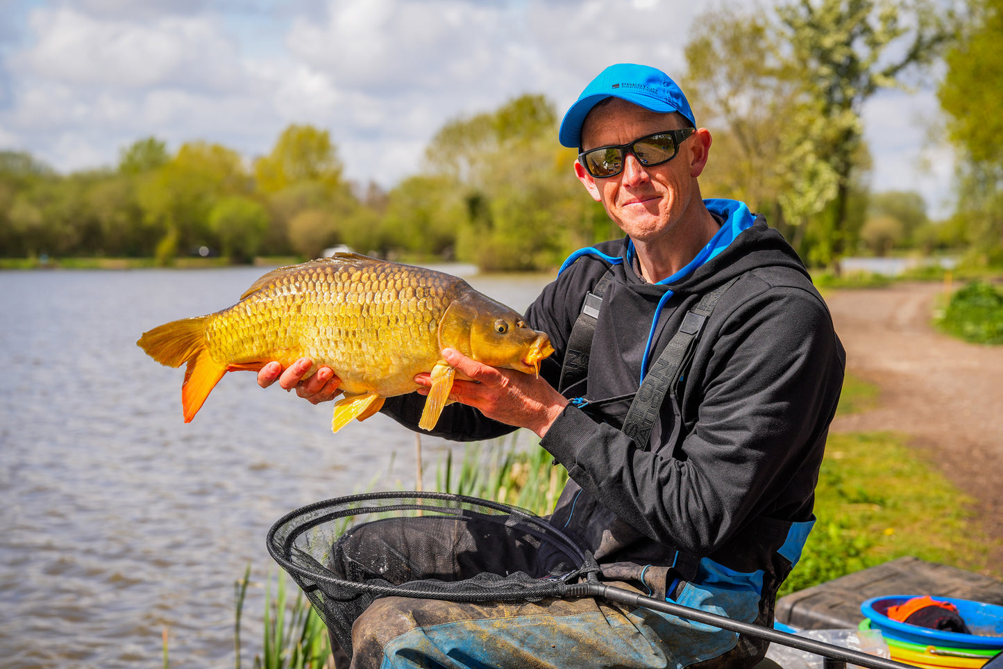 Preston Carbon Hair Mesh Landing Net