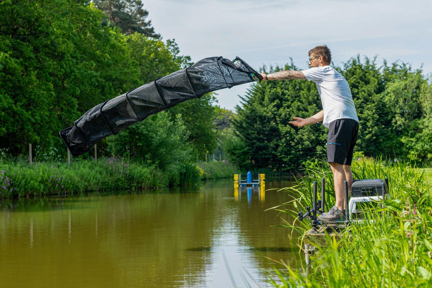 Preston Triple 2,5mtr. Carp Keepnet Pack