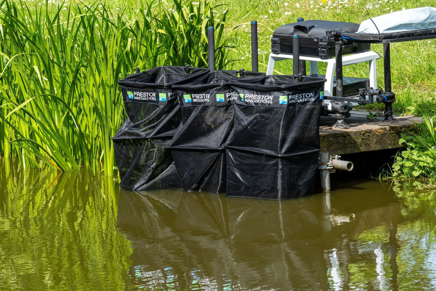 Preston Triple 2,5mtr. Carp Keepnet Pack