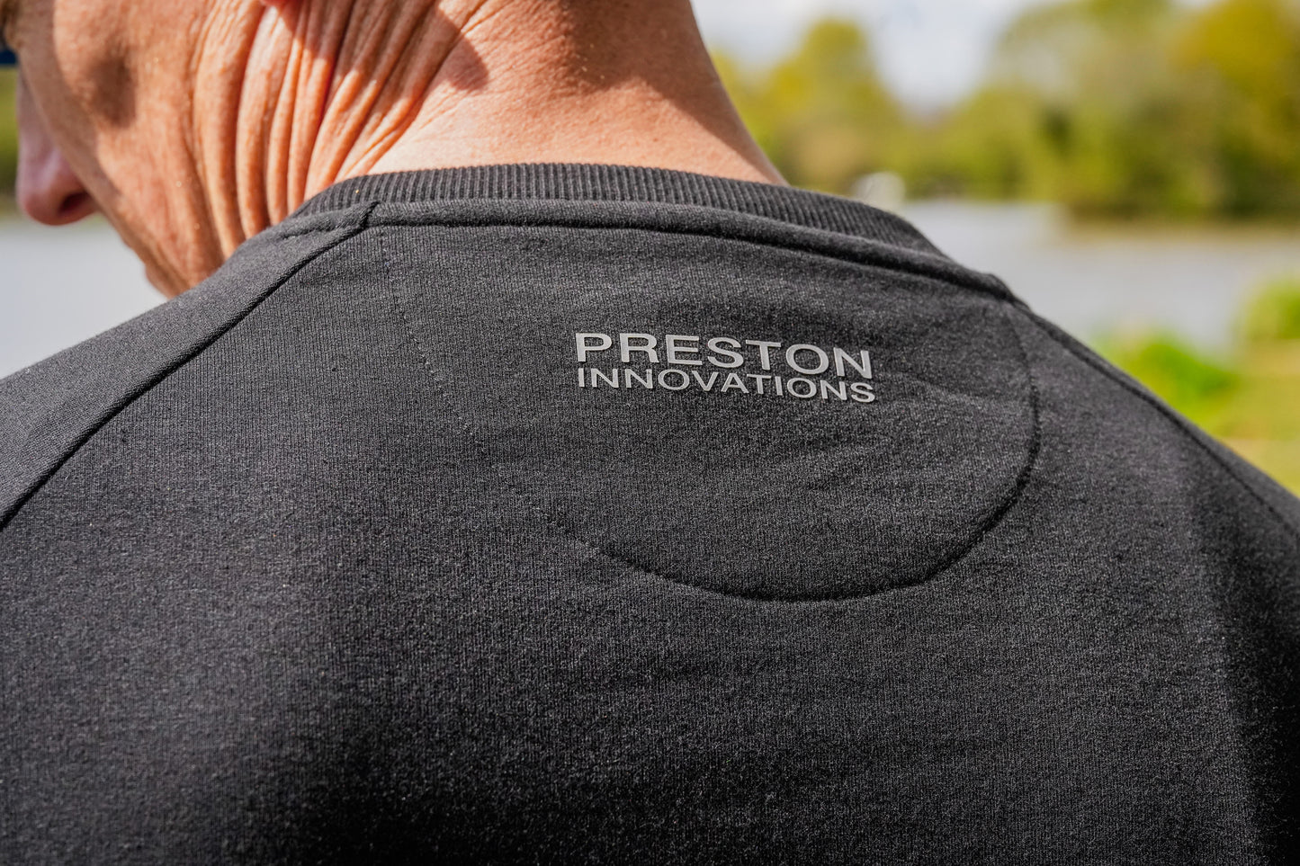 Preston Black Minimal Sweatshirt
