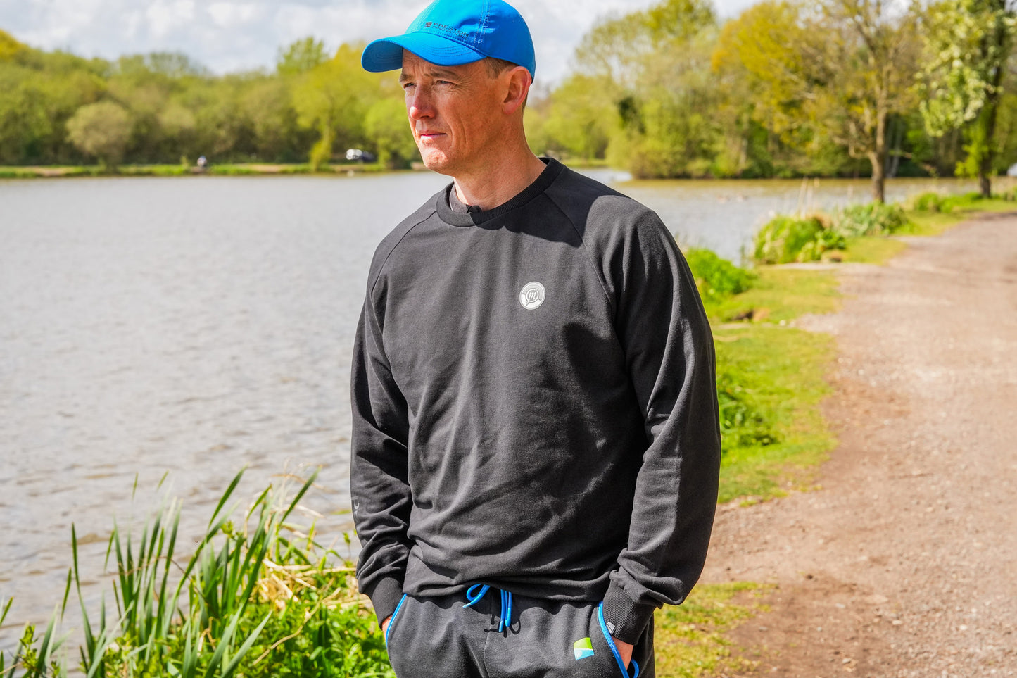 Preston Black Minimal Sweatshirt