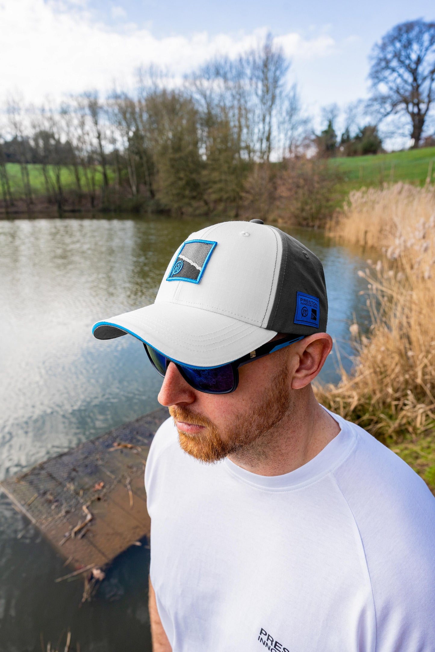 Preston White Drift Cap