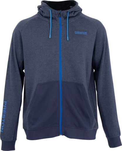 Preston Navy Tide Zip Hoodie