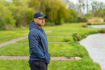 Preston Navy Tide Zip Hoodie