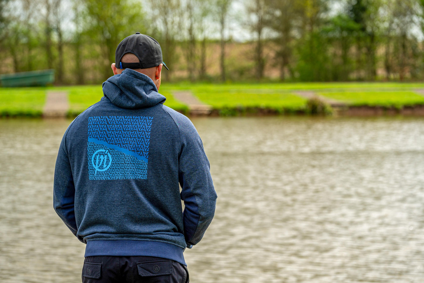 Preston Navy Tide Zip Hoodie