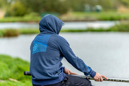 Preston Navy Tide Zip Hoodie