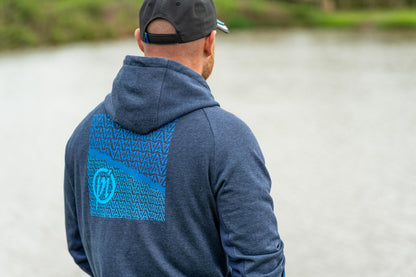 Preston Navy Tide Zip Hoodie