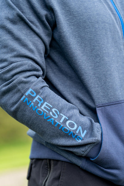 Preston Navy Tide Zip Hoodie