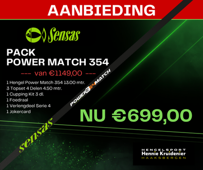 Sensas Pack Parallel Power Match 354 13.00 mtr.