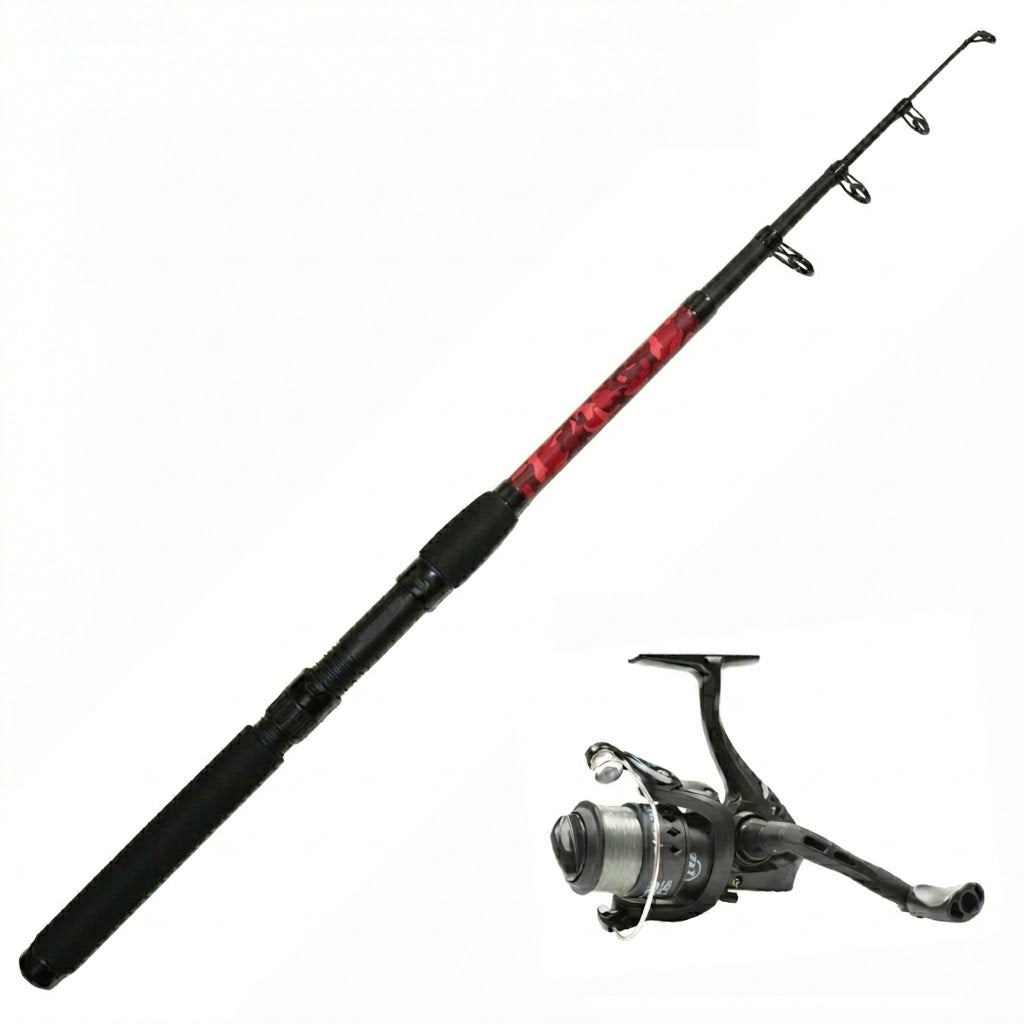 Combo LFT Battle Telespin "Red Camou" 210 + B- 2000FD