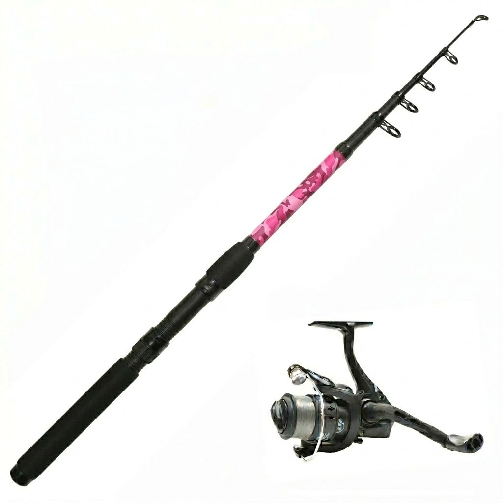 Combo LFT Battle Telespin "Pink Camou" 210 + B- 2000FD