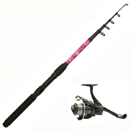Combo LFT Battle Telespin "Pink Camou" 210 + B- 2000FD
