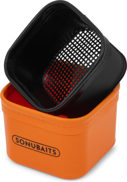 Sonubaits EVA Bait Tub & Strainer Set