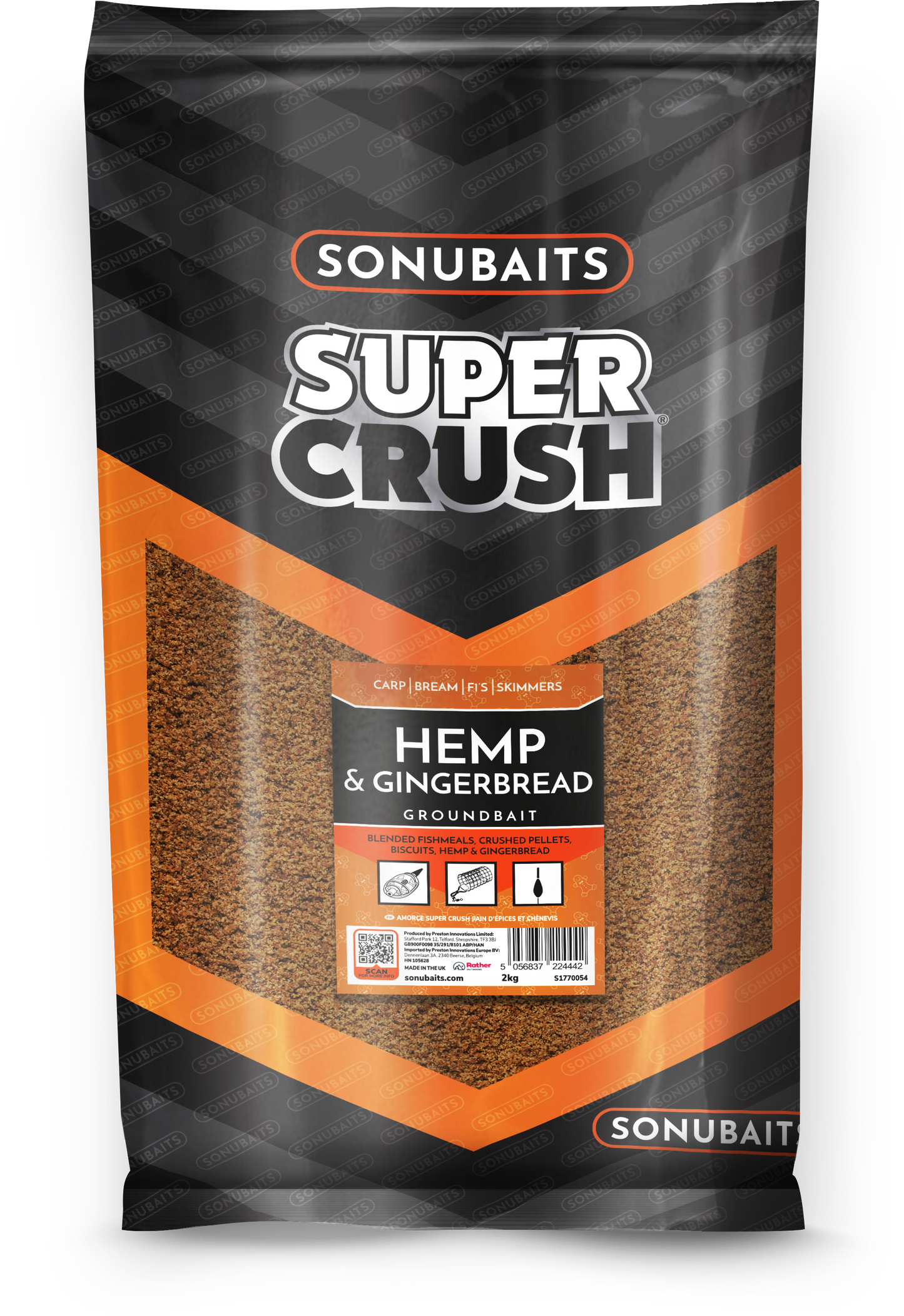 Sonubaits Supercrush Hemp & Gingerbread