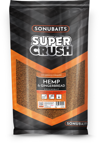 Sonubaits Supercrush Hemp & Gingerbread