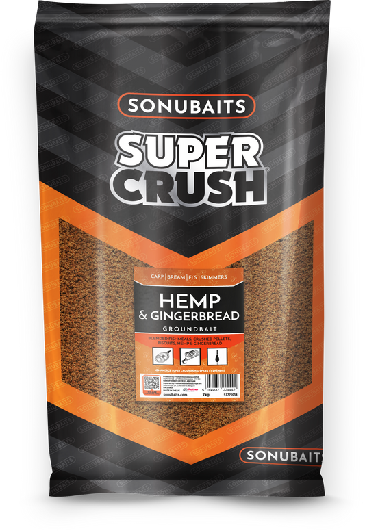 Sonubaits Supercrush Hemp & Gingerbread