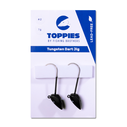 Toppies Tungsten Dart Jig Head