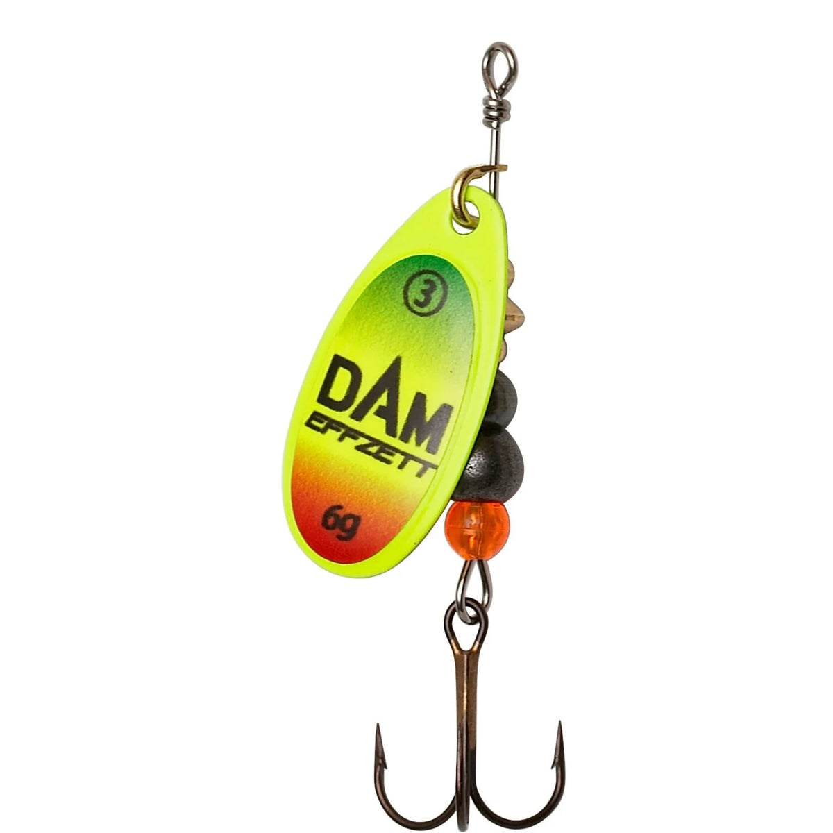 DAM Effzett Fluo Spinner No 2 - 4 gram