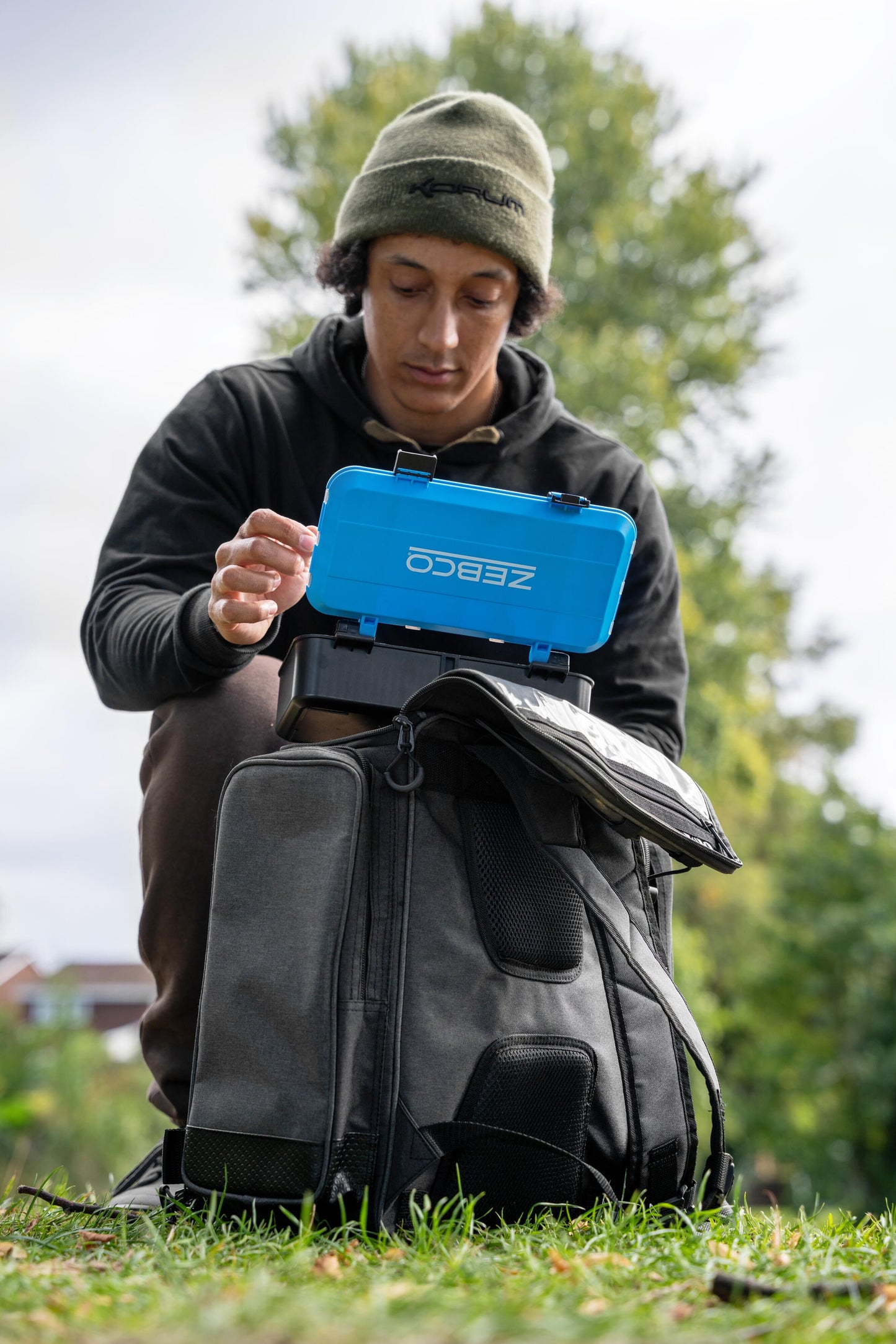 Zebco Trophy Rucksack and Box 23 ltr.