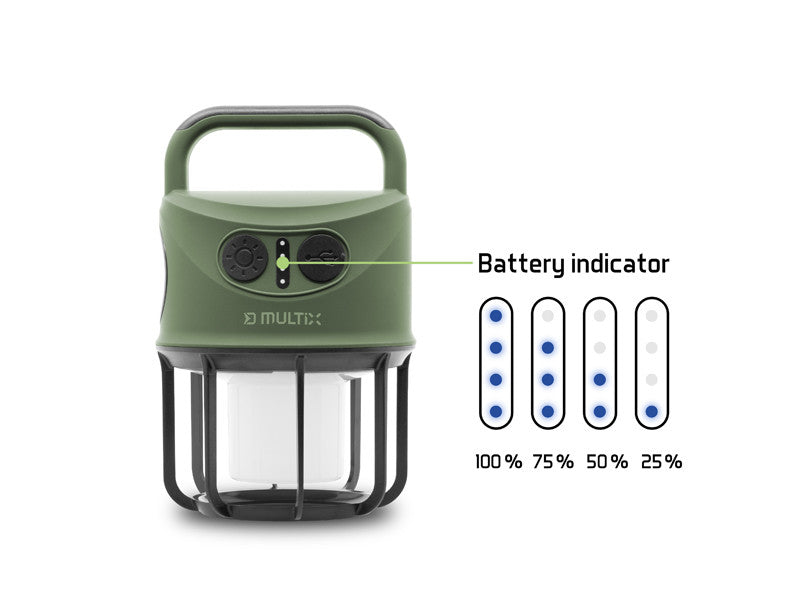 Delphin Camping Lamp Multix 3W/4400mAh