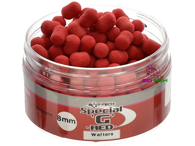 Bait-tech Special 'g' Red Wafters 8mm