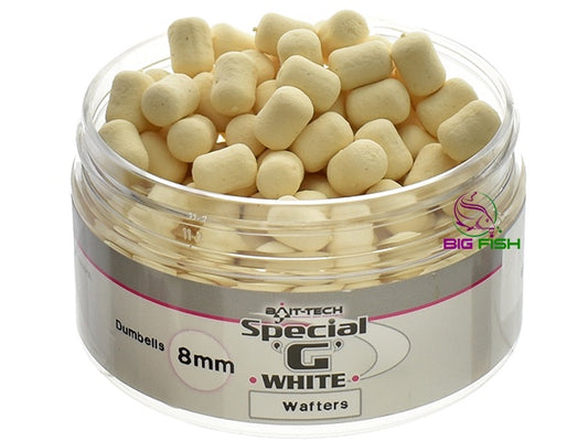 Bait-tech Special 'g' White Wafters 8mm