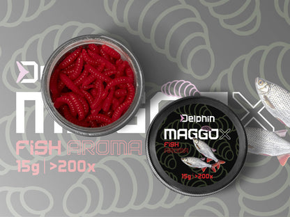 Delphin Artificial Bait MaggoX Pop Up / Fish