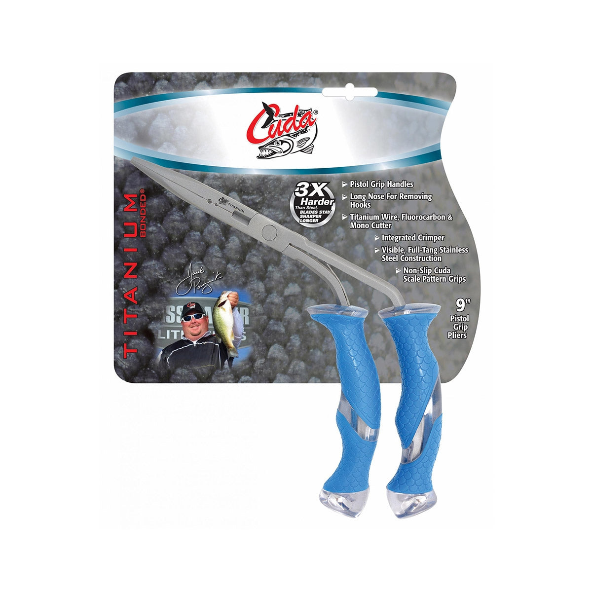 Cuda 9" Pistol Grip Pliers