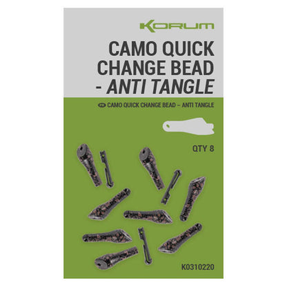 Korum Camo Quick Change Bead - Anti Tangle