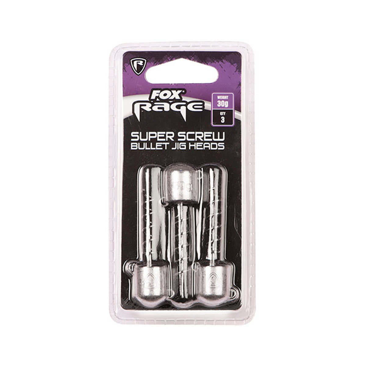 Fox Rage Super Screw Bullet Heads