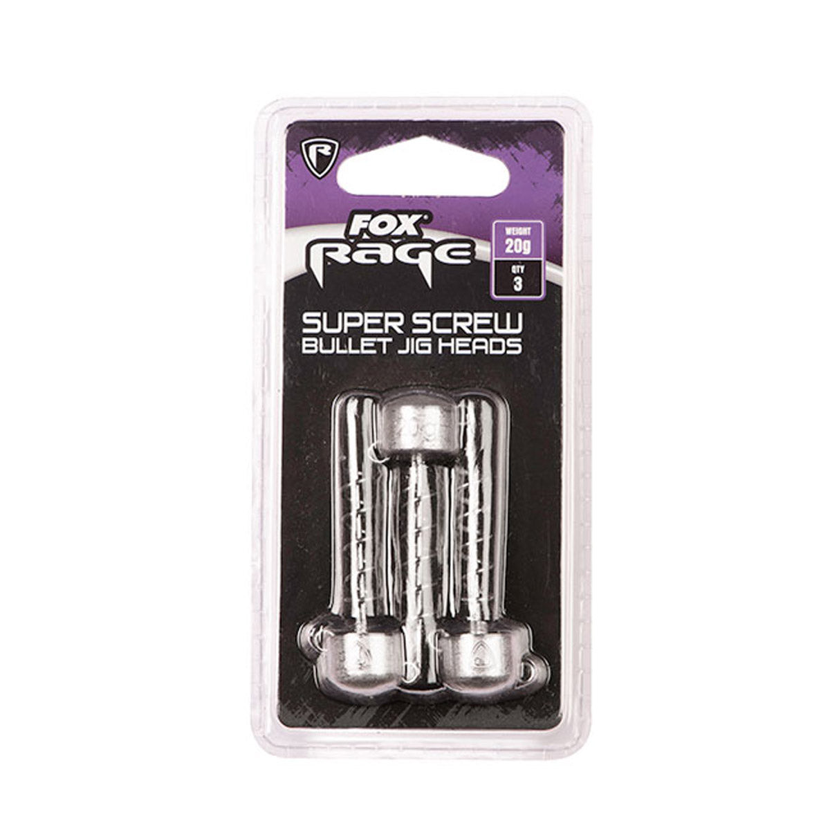 Fox Rage Super Screw Bullet Heads