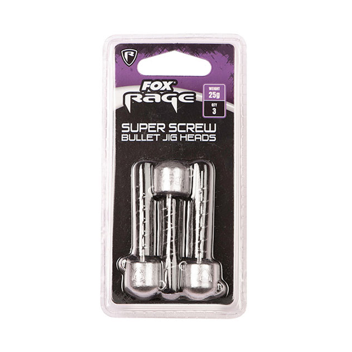 Fox Rage Super Screw Bullet Heads