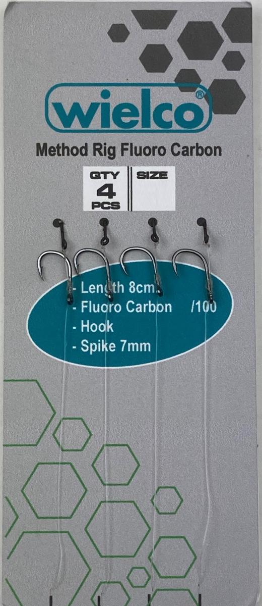 Wielco Method Rig Fluoro Carbon 4pcs.
