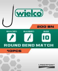 Wielco Laser Point 200BN Round Bend Match Hooks