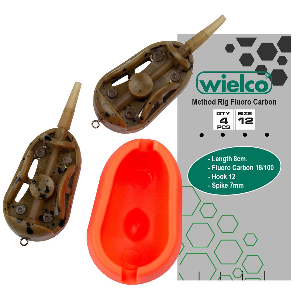 Wielco To-Go Method Feeder 2 Feeders + Rigs + Mold